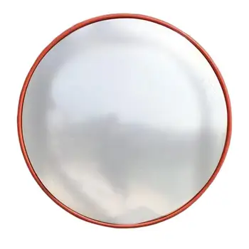 Дорожное зеркало | Круглое Широкоугольное зеркало на 130 градусов Складские угловые зеркала с регулируемой подставкой | Крепежная скоба для безопасности магазина